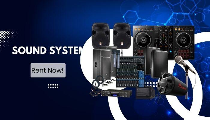 PA system on hire
