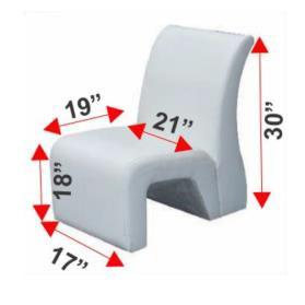 Puppy Chair white