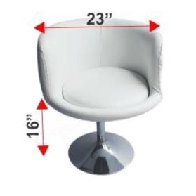 Revolving Sofa White