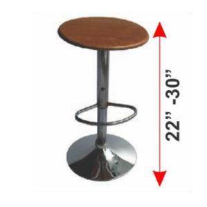 Wooden Barstool 1