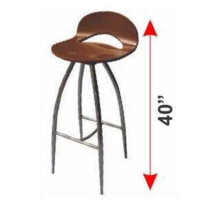Wooden Barstol 2