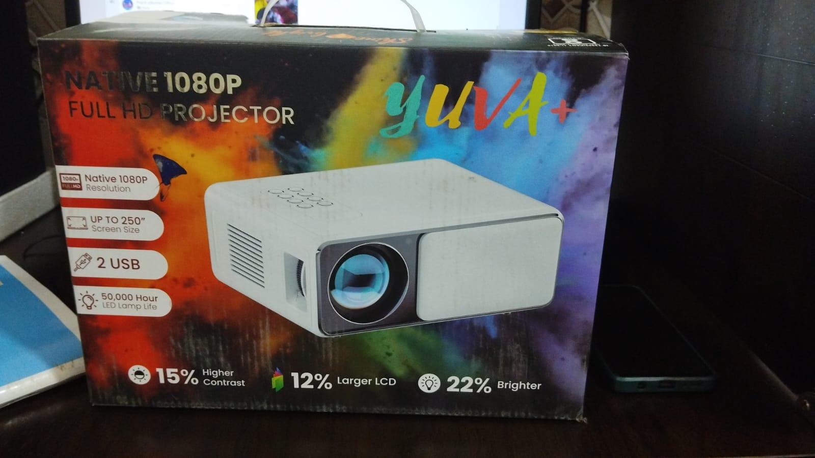 Projector With 5*7 Screen And Setup (Basic Presentation Indoor)