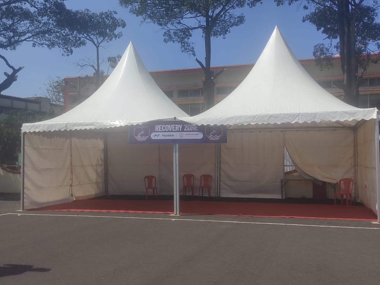Pagoda tent 20*20 sqft View 4 blur