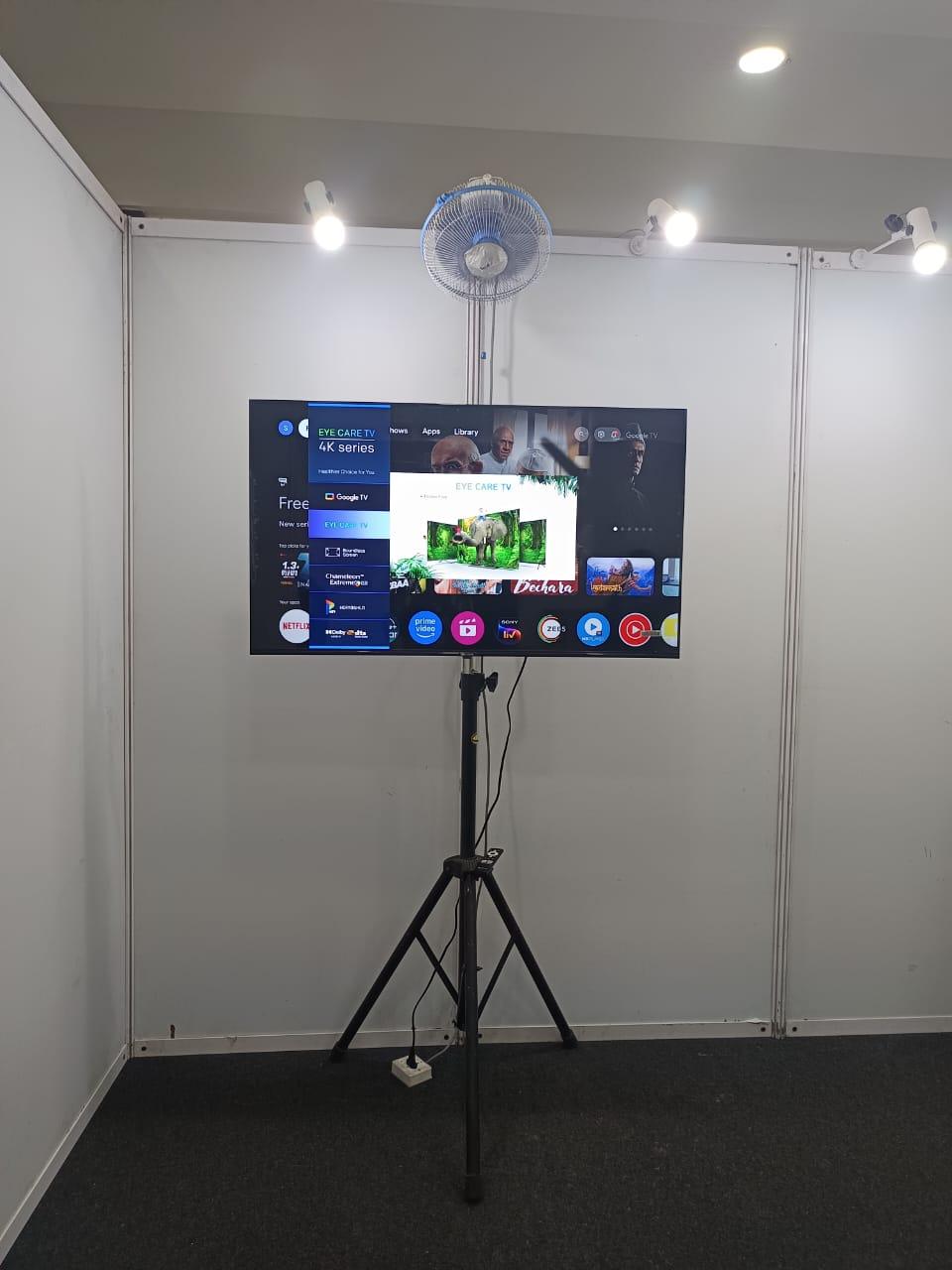 Led tv 55" with stand